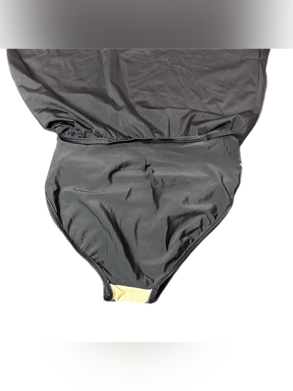 Black Swim Bottom Modest Skirt Cover Up Swimwear Approx Size L - Picture 7 of 8